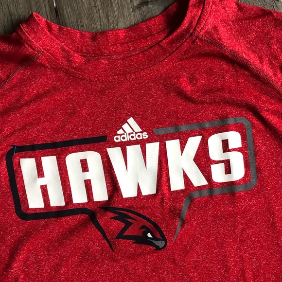adidas Other - Atlanta Hawks NBA Athletic T by Adidas Climalite